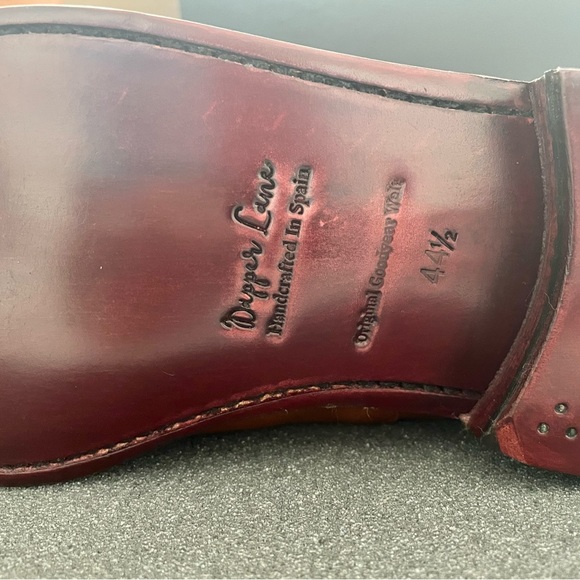 Dapper Lane “Octavian” Hand Crafted Leather Boots - 11.5 - Picture 5 of 7